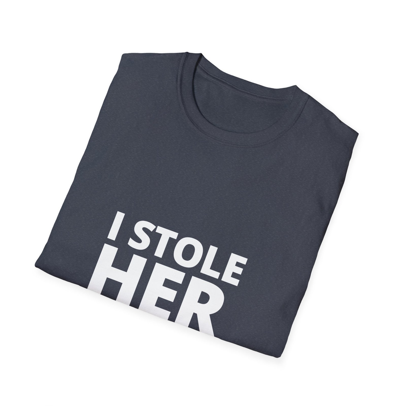 Matching Soft Tee for Him - I Stole Her Heart - Image 24