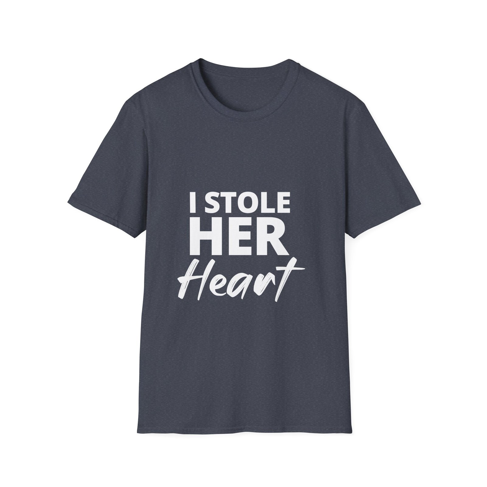 Matching Soft Tee for Him - I Stole Her Heart - Image 21