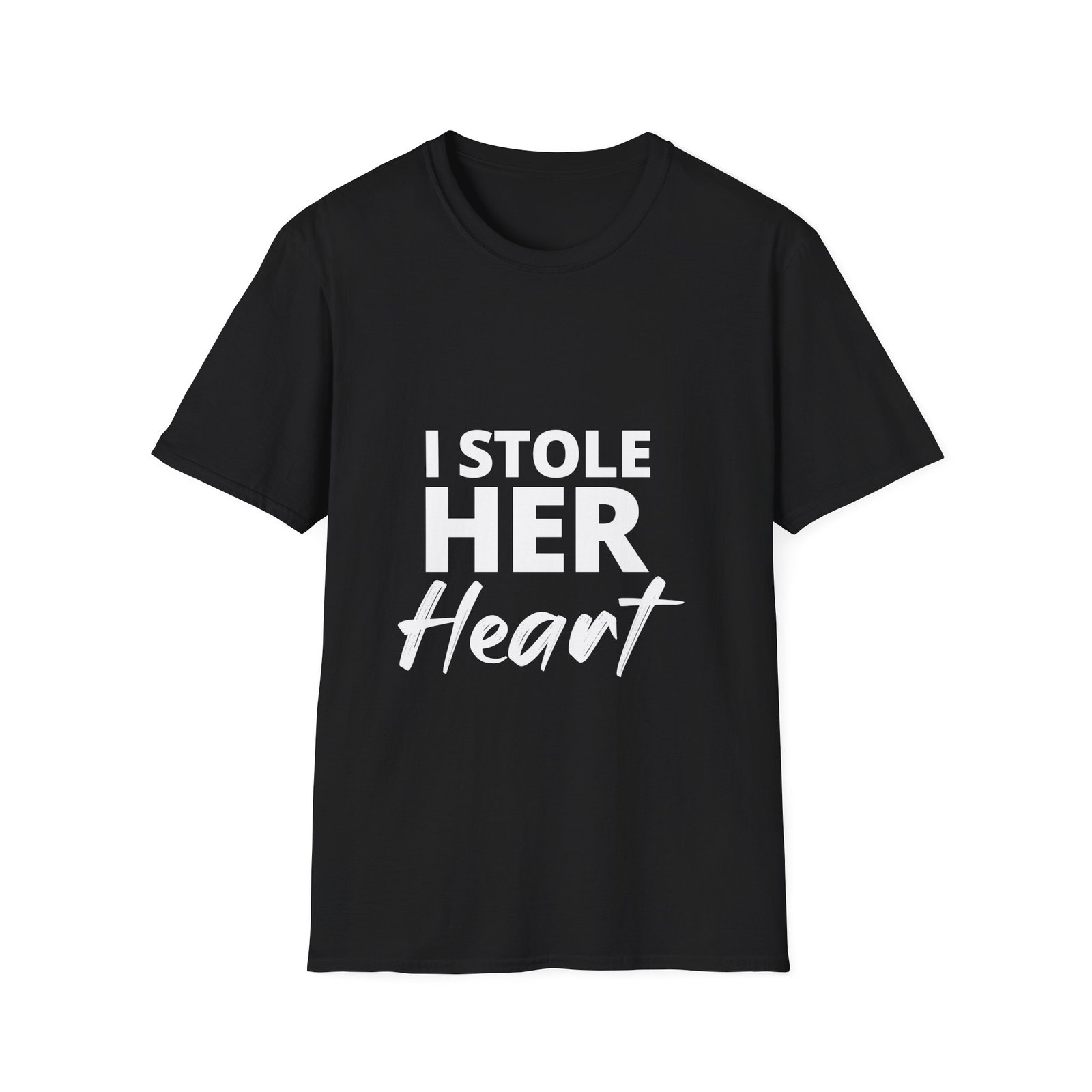 Matching Soft Tee for Him - I Stole Her Heart - Image 5