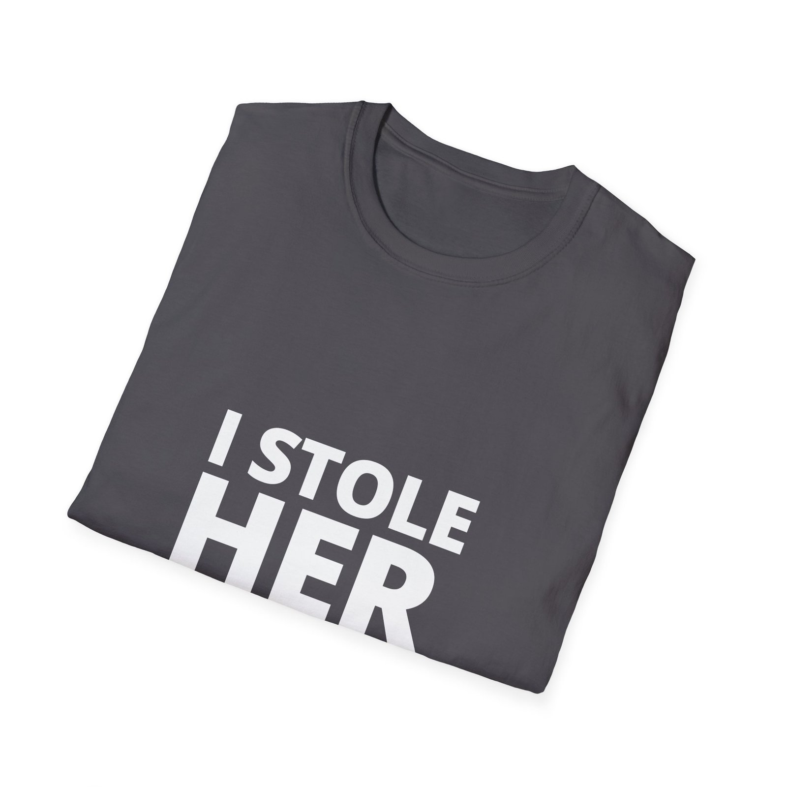 Matching Soft Tee for Him - I Stole Her Heart - Image 16