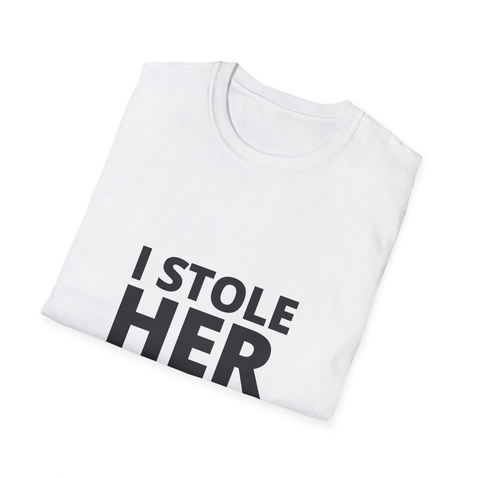 Matching Soft Tee for Him - I Stole Her Heart - Image 4
