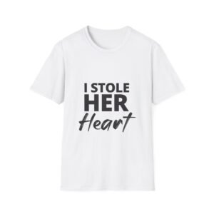 Matching Soft Tee for Him - I Stole Her Heart